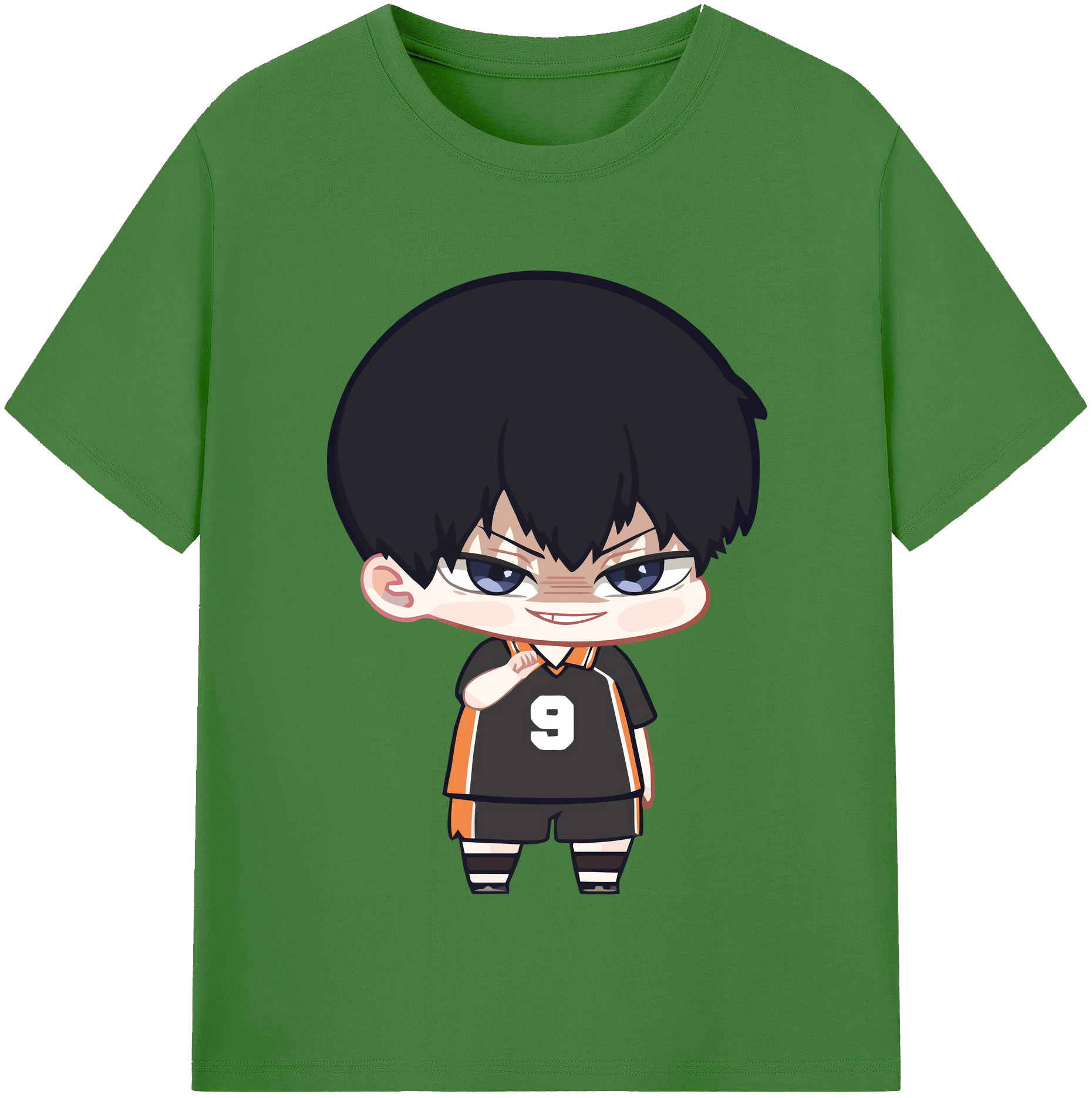 （画像用） ハイキュー!! Haikyu!! レディースカジュアルプリントTシャツ（綿100％）